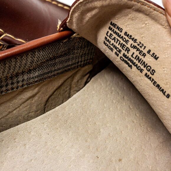 Nunn Bush Cale Driving Loafers Cognac Sz 8.5M - Picture 8 of 8